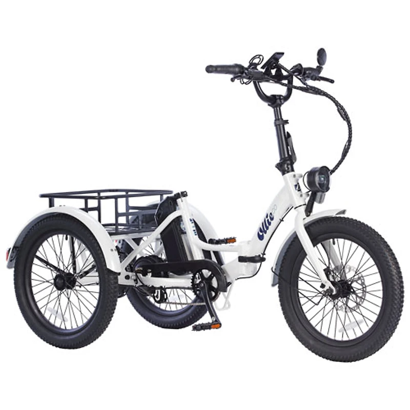 Ollie Leo Foldable Step-Through Electric City Trike (500W Motor / 65km Range / 22 km/h Top Speed