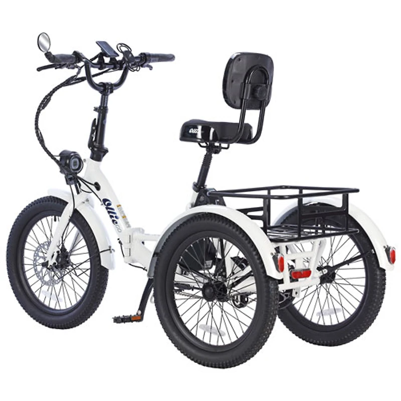 Ollie Leo Foldable Step-Through Electric City Trike (500W Motor / 65km Range / 22 km/h Top Speed