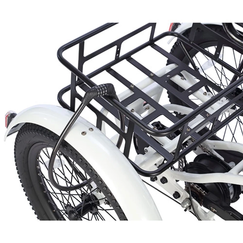 Ollie Leo Foldable Step-Through Electric City Trike (500W Motor / 65km Range / 22 km/h Top Speed