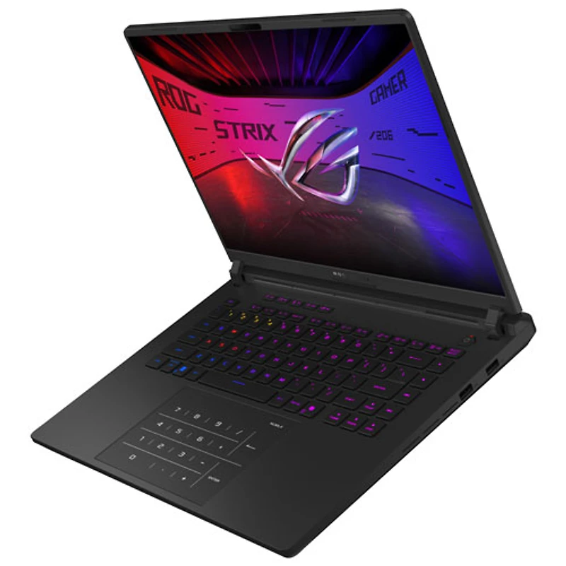 Portable jeu 16 po ROG Strix SCAR 16 po d'ASUS (Core Ultra 9 - 275HX d'Intel/RAM 32 Go/SSD 1 To/RTX 5070 Ti/Windows 11 Professionnel)