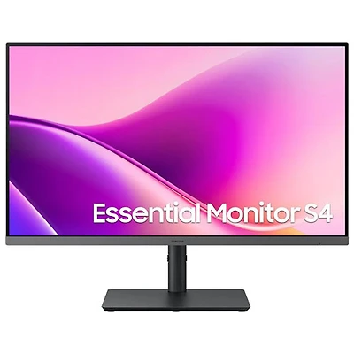 Samsung Essential S4 27" FHD 100Hz 5ms GTG IPS LED Gaming Monitor (LS27F434UANXZA) - Black