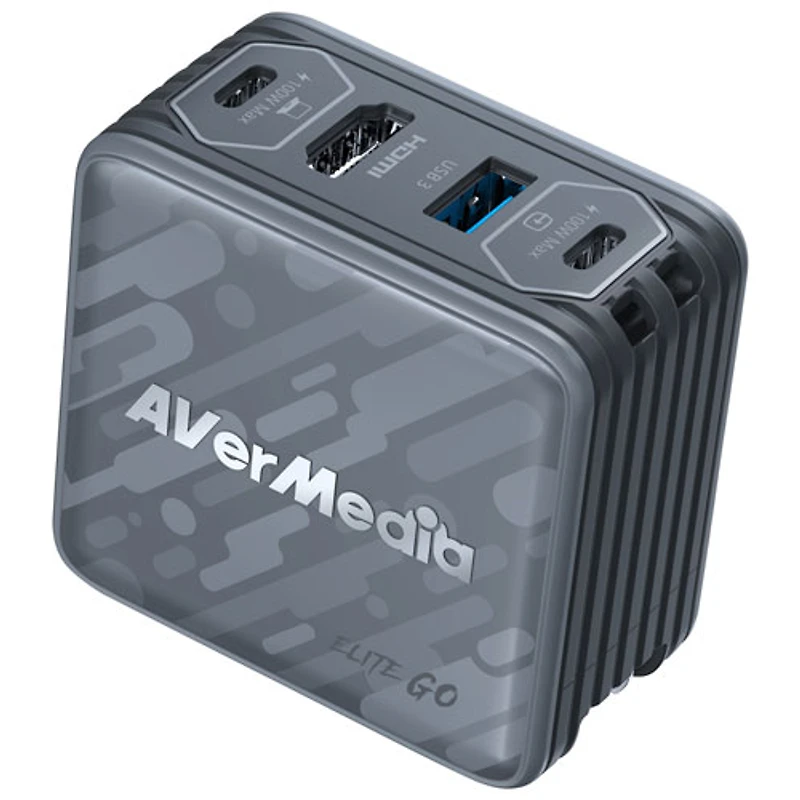 Chargeur Elite Go GC313 Pro 100 W de AverMedia/Enregistrement vidéo