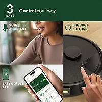 iRobot Roomba 105 Vac Wi-Fi Connected Robot Vacuum - Black