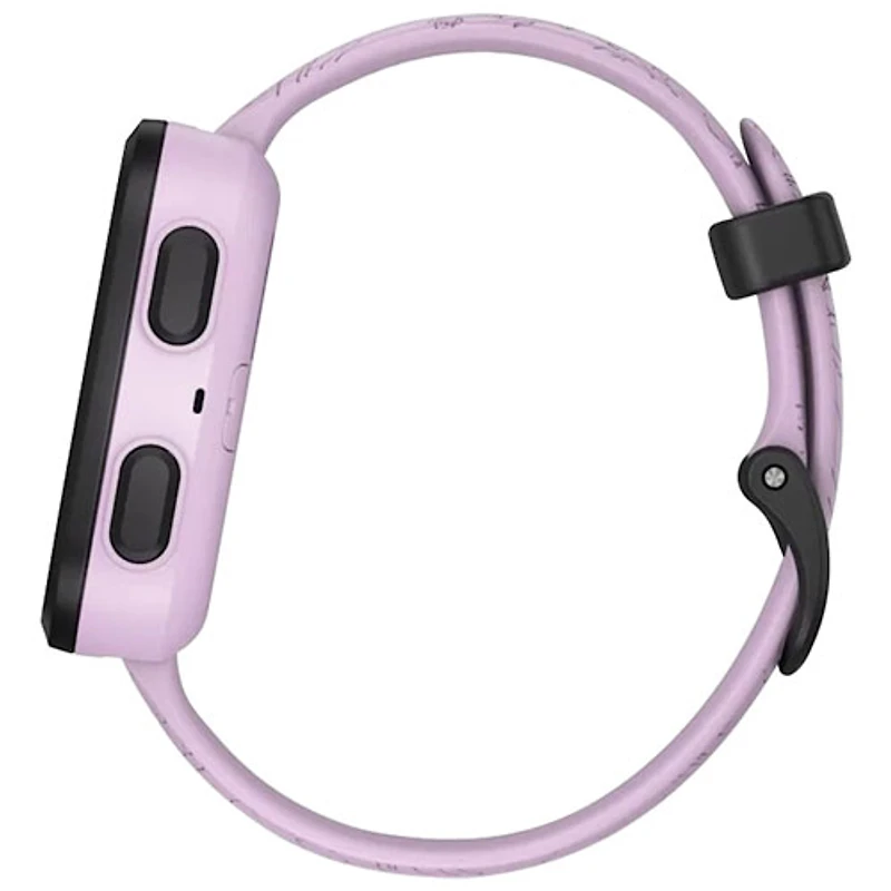 Montre intelligente pour enfants Bounce 33,1 mm de Garmin - Rose fleuri