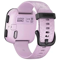 Montre intelligente pour enfants Bounce 33,1 mm de Garmin - Rose fleuri