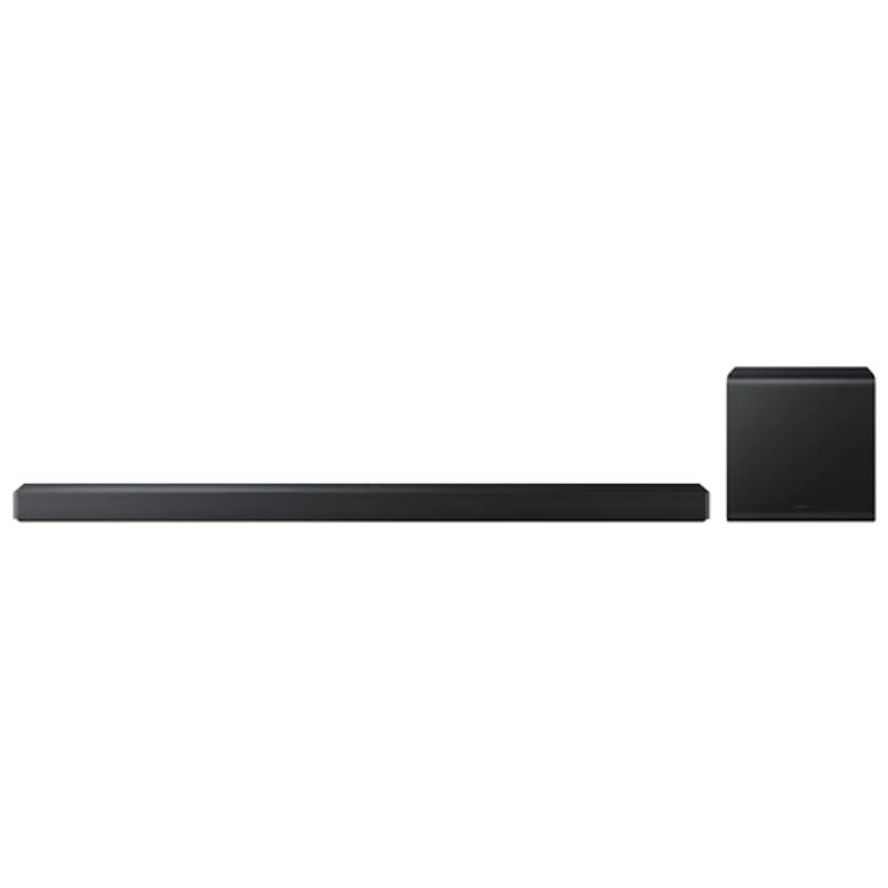 Barre de son 3.1.2 canaux 345 W HW-QS700F/ZC de Samsung avec haut-parleur d'extrêmes graves sans fil