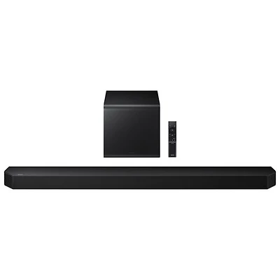 Barre de son 5.1.2 canaux 400 W HW-Q800F/ZC de Samsung avec haut-parleur d'extrêmes graves sans fil