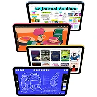 iPad A16 de 11 po et de 256 Go avec Wi-Fi 6 et 5G d'Apple (11e génération) - Jaune