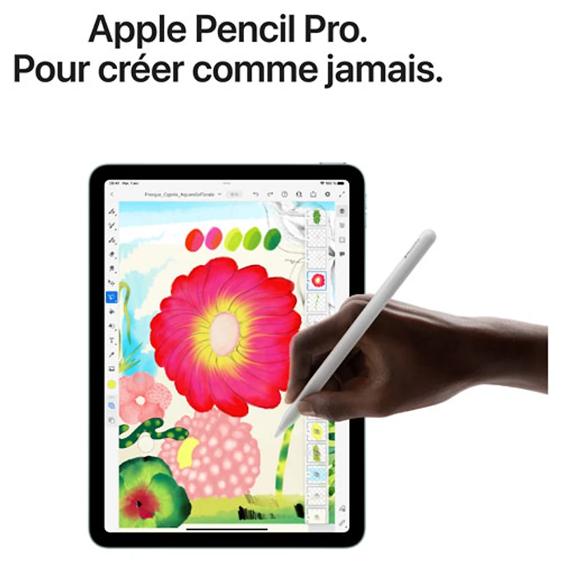 iPad Air M3 po Go avec Wi-Fi 6E et 5G d'Apple (7e génération