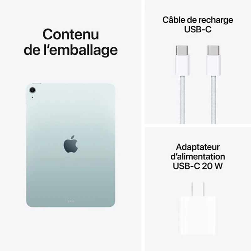 Apple iPad Air M3 11" 512GB with Wi-Fi 6E (7th Generation) - Blue