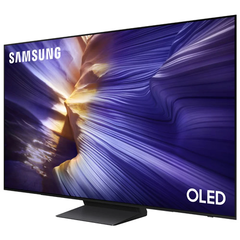 Téléviseur intelligent Tizen HDR DELO UHD 4K de 65 po série S90F de Samsung (QN65S90FAFXZC) - 2025