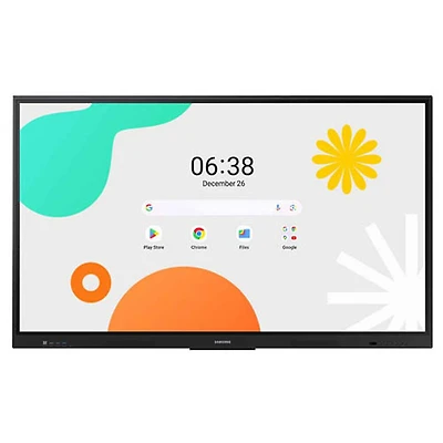 Samsung WAF 75" 4K UHD Android OS Interactive Display/White Board (LH75WAFWLGCXZA)