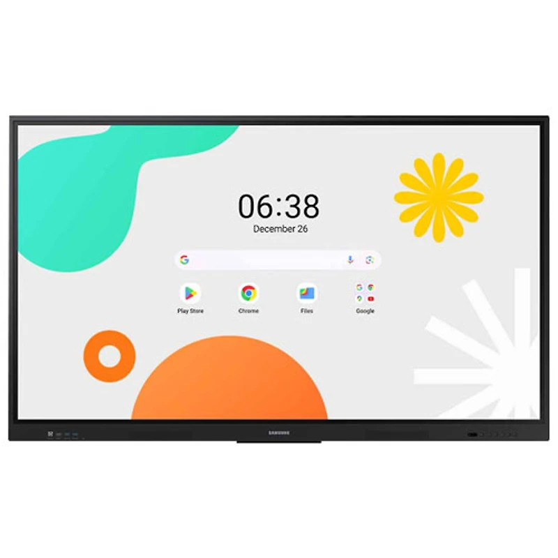 Écran interactif/tableau blanc Android UHD 4K de 86 po WAF de Samsung (LH86WAFWLGCXZA)
