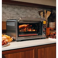 Four à convection de comptoir compact avec friture à air chaud Smart Oven de Breville - Acier inoxydable brossé