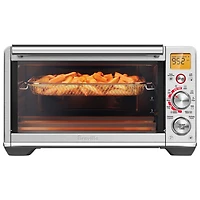 Four à convection de comptoir compact avec friture à air chaud Smart Oven de Breville - Acier inoxydable brossé