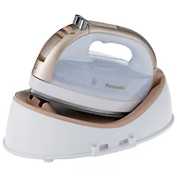 Panasonic Cordless Steam/Dry Iron (NIQL2000N) - Champagne