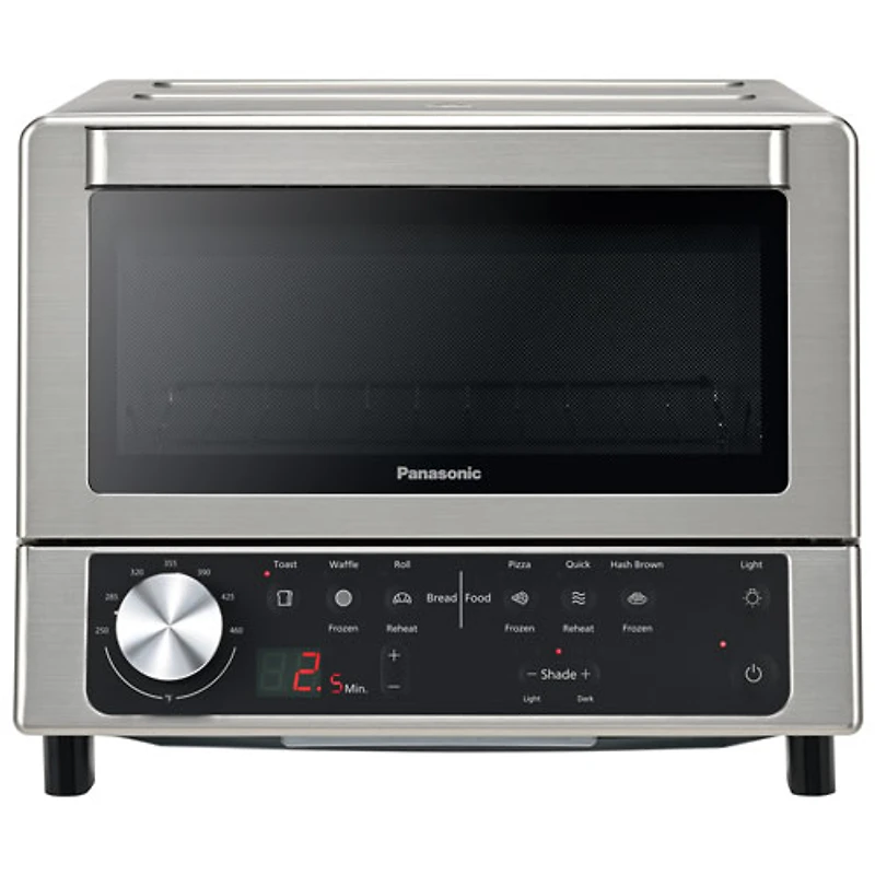 Panasonic FlashXpress Double Infrared Toaster Oven (NBG205) - Stainless Steel