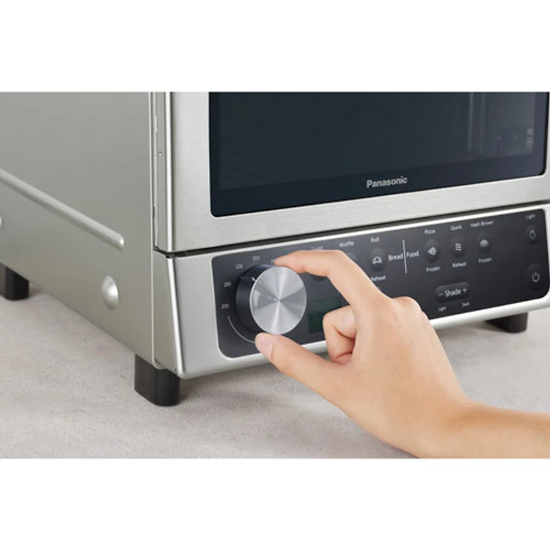 Panasonic FlashXpress Double Infrared Toaster Oven (NBG205) - Stainless Steel