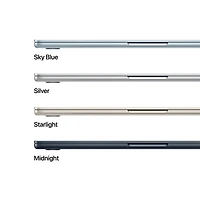 MacBook Air de 13,6 po avec Touch ID d'Apple (2025) - Argenté (M4 d'Apple/RAM 16 Go/SSD 256 Go) - Anglais