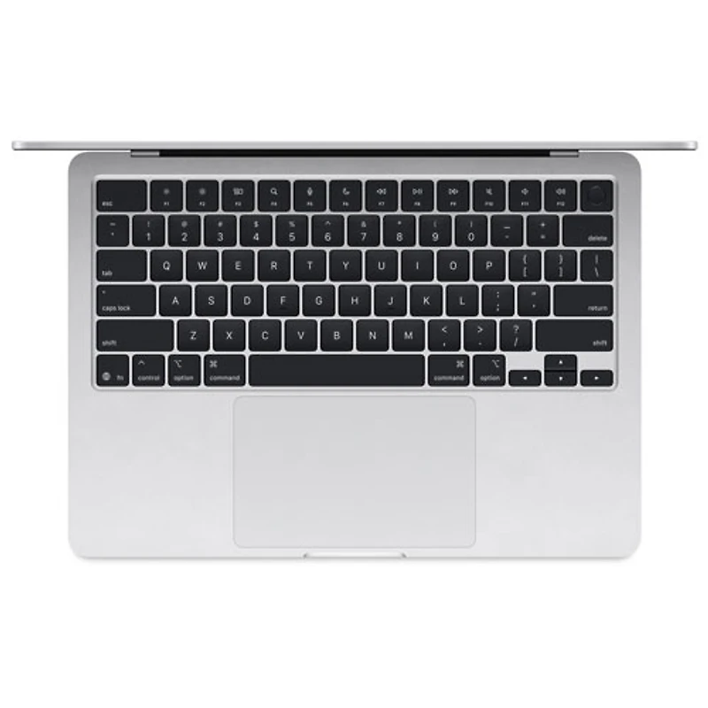MacBook Air de 13,6 po avec Touch ID d'Apple (2025) - Argenté (M4 d'Apple/RAM 16 Go/SSD 512 Go) - Anglais