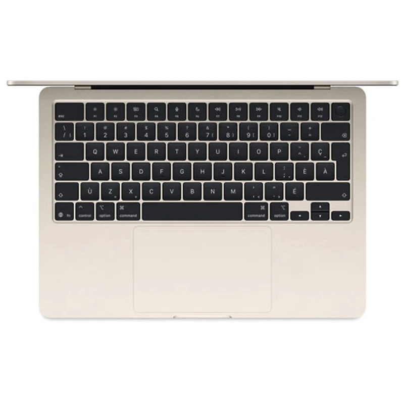 Apple MacBook Air 13.6" w/ Touch ID (2025) - Starlight (Apple M4 / 16GB RAM / 256GB SSD) - French