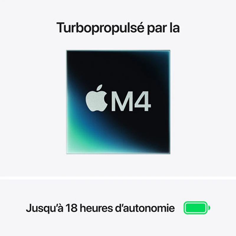 Apple MacBook Air 13.6" w/ Touch ID (2025) - Silver (Apple M4 / 24GB RAM / 512GB SSD) - French