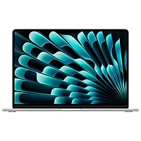 MacBook Air de 15,3 po avec Touch ID d'Apple (2025) - Argenté (M4 d'Apple/RAM 24 Go/SSD 512 Go) - Anglais