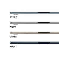 MacBook Air de 13,6 po avec Touch ID d'Apple (2025) - Bleu ciel (M4 d'Apple/RAM 16 Go/SSD 512 Go) - Anglais