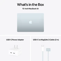 MacBook Air de 15,3 po avec Touch ID d'Apple (2025) - Bleu ciel (M4 d'Apple/RAM 16 Go/SSD 256 Go) - Français