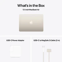 MacBook Air de 13,6 po avec Touch ID d'Apple (2025) - Comète (M4 d'Apple/RAM 16 Go/SSD 512 Go) - Anglais