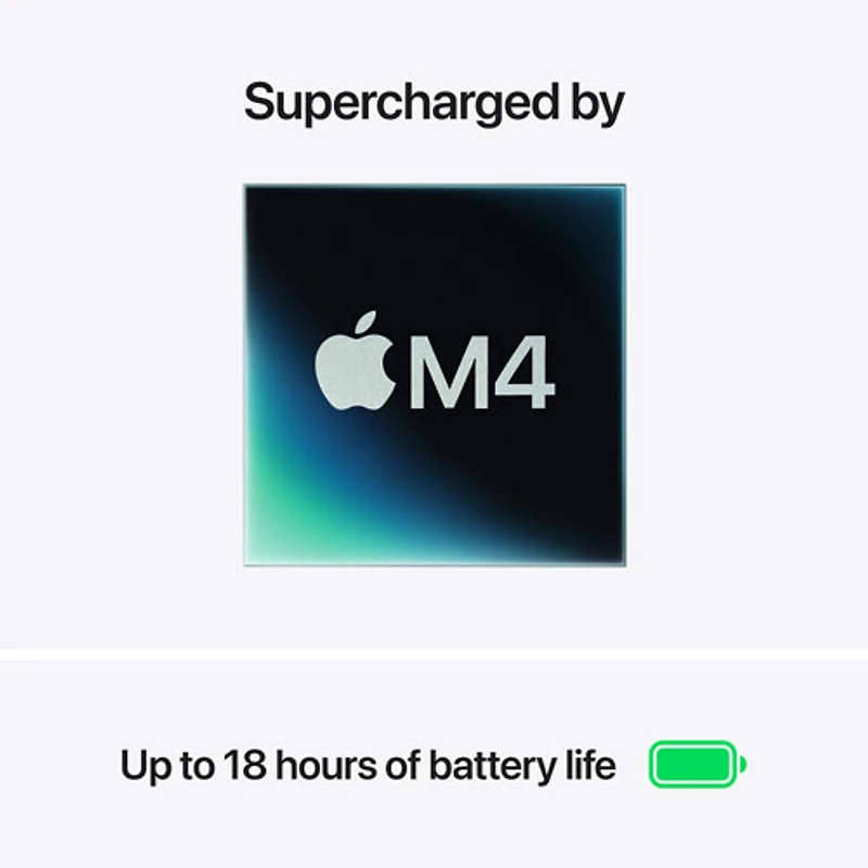 Apple MacBook Air 15.3" w/ Touch ID (2025) - Silver (Apple M4 / 16GB RAM / 256GB SSD) - English