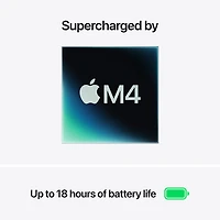 Apple MacBook Air 15.3" w/ Touch ID (2025) - Silver (Apple M4 / 16GB RAM / 256GB SSD) - English
