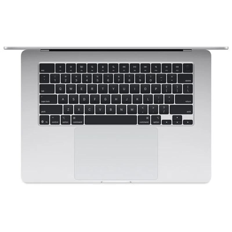 MacBook Air de 15,3 po avec Touch ID d'Apple (2025) - Argenté (M4 d'Apple/RAM 16 Go/SSD 512 Go) - Anglais