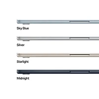 Apple MacBook Air 15.3" w/ Touch ID (2025) - Midnight (Apple M4 / 16GB RAM / 512GB SSD) - French