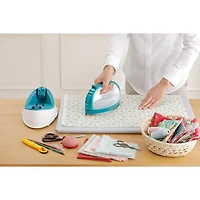 Panasonic Cordless Iron with Stainless Steel Soleplate (NIQL1000G) - Teal