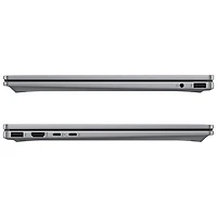 Portable tactile 2-en-1 de 14 po Omnibook X de HP - Aluminium argenté glacier (Ryzen AI 7 d'AMD/RAM 32 Go/SSD 1 To/ Windows 11 Famille)