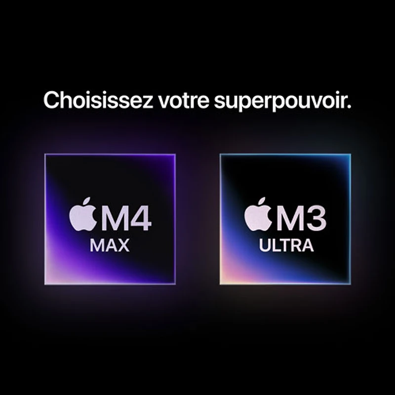 Mac Studio d'Apple (Puce M4 Max d'Apple/processeur graphique 32 coeurs/RAM 36 Go/SSD 512 Go)