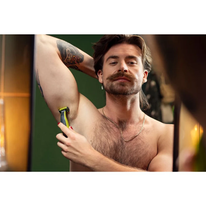 Tondeuse OneBlade 360 Visage + Corps de Philips (QP2834/23)