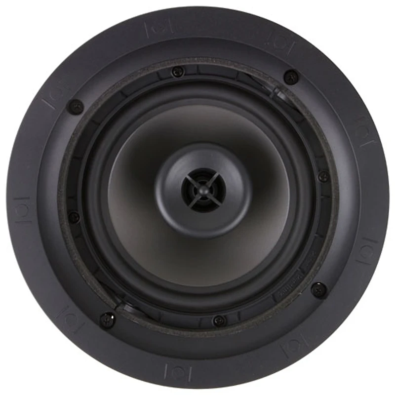 Haut-parleur encastrable au plafond de 6,5 po, 200 W CDT2650CII de Klipsch - Unité - Blanc