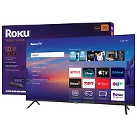 Roku Select Series 50" 4K UHD HDR QLED Roku Smart TV (50R5C5CA) - 2025