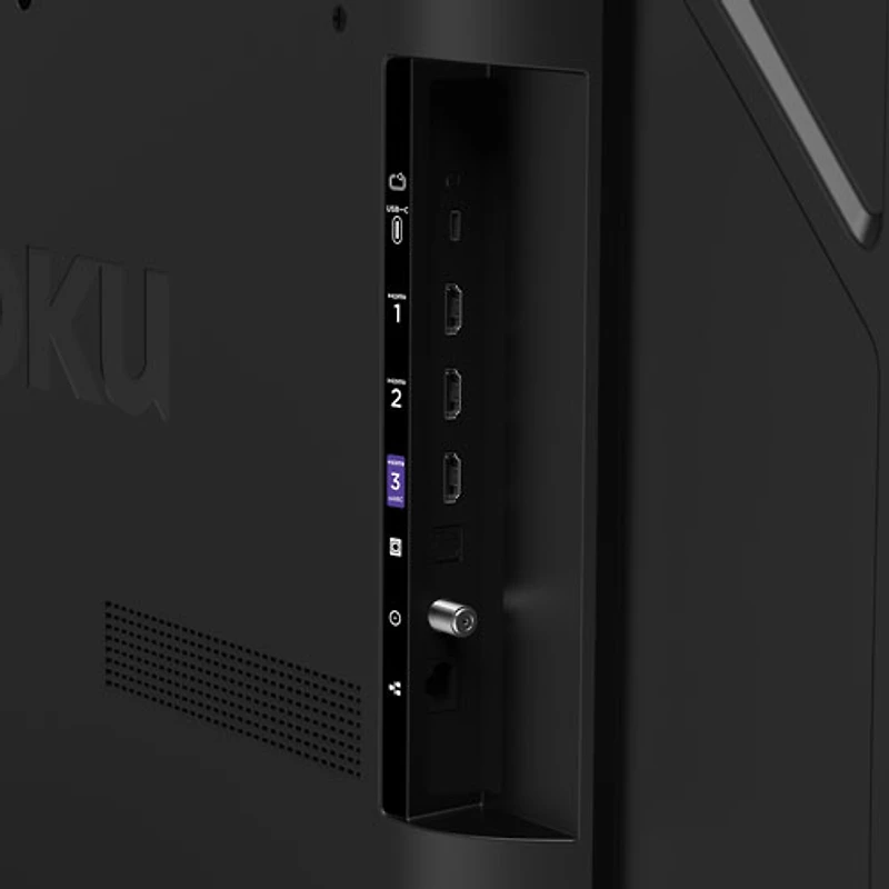 Téléviseur intelligent Roku QLED HDR UHD 4K de 50 po série Select de Roku (50R5C5CA) - 2025