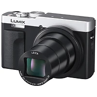 Panasonic LUMIX ZS99S Wi-Fi 20.3 MP 30x Optical Zoom 4K Video Digital Camera - Silver