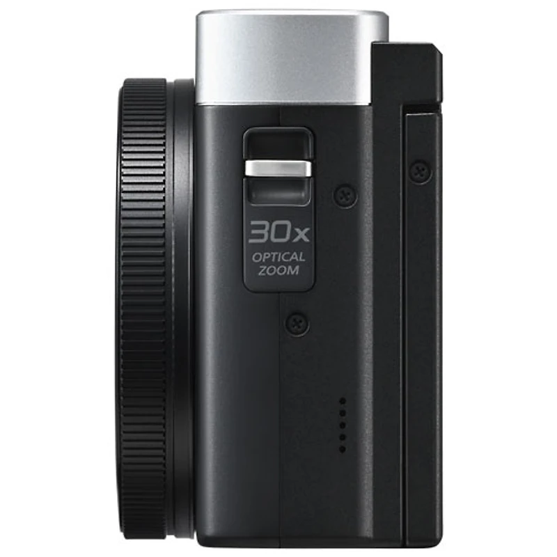 Panasonic LUMIX ZS99S Wi-Fi 20.3 MP 30x Optical Zoom 4K Video Digital Camera - Silver