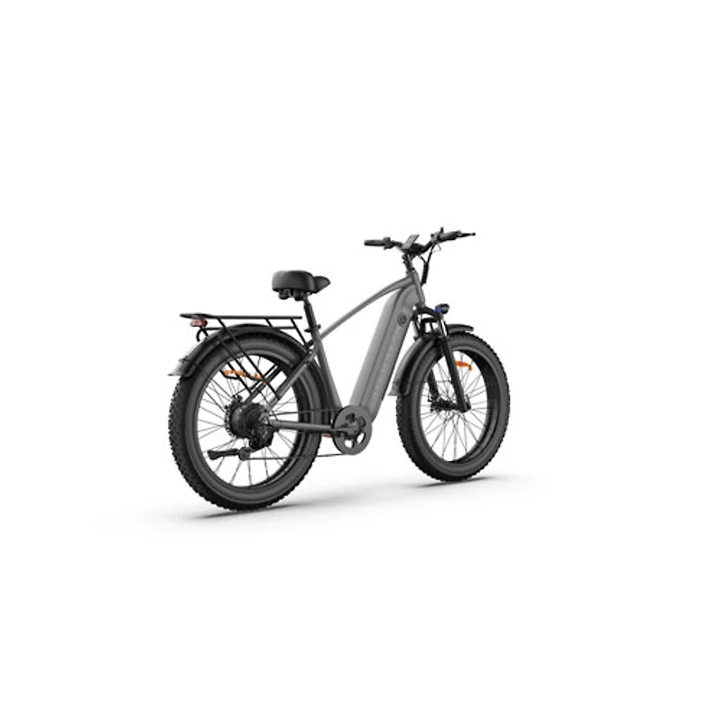 Vélo de ville électrique DM220 de Delorean (moteur 500 W/autonomie 55 km/vitesse maximale 32,2 km/h) - Noir