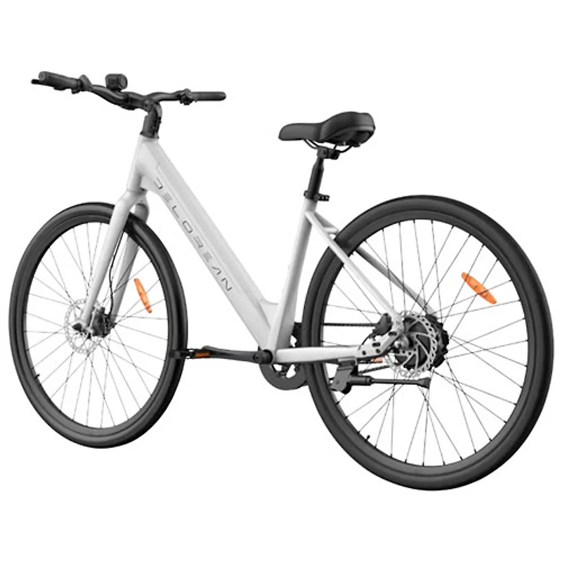 Delorean DM770 Step-Through Electric City Bike (500W Motor / 55km Range / 32km/h Top Speed