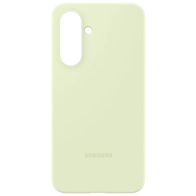Samsung Silicone Fitted Soft Shell Case for Galaxy A36 - Light Green