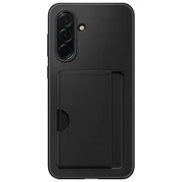 Étui rigide ajusté à fentes pour cartes de Samsung pour Galaxy A36 - Noir