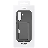 Étui rigide ajusté à fentes pour cartes de Samsung pour Galaxy A36 - Noir