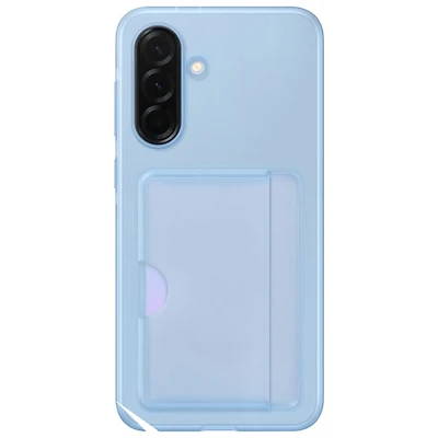 Étui rigide ajusté à fentes pour cartes de Samsung pour Galaxy A36 - Bleu