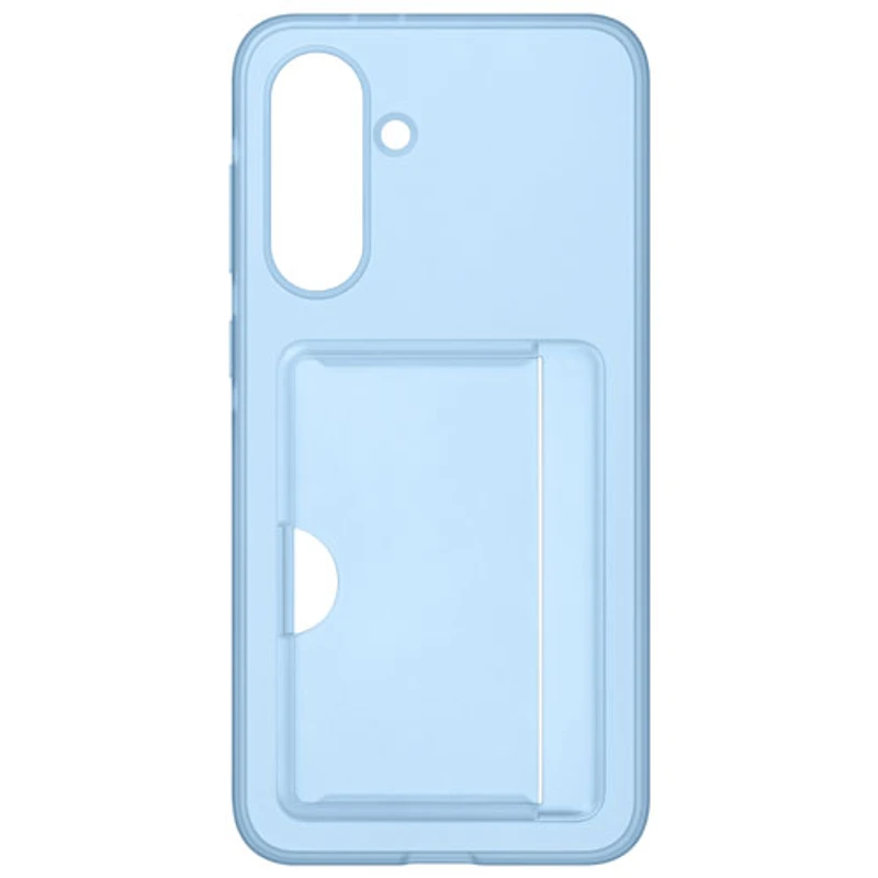 Étui rigide ajusté à fentes pour cartes de Samsung pour Galaxy A36 - Bleu